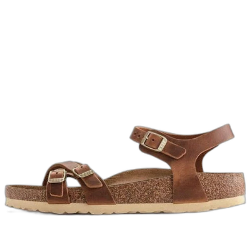 Birkenstock Kumba Oiled Leather Narrow Fit 'Cognac' (Women's)