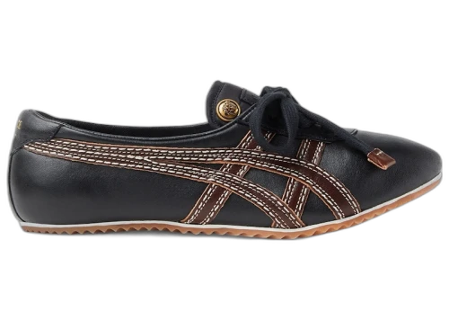 ASICS Onitsuka Tiger Tai-Chi Sakura Nappa Versace Black Brown (Women's)