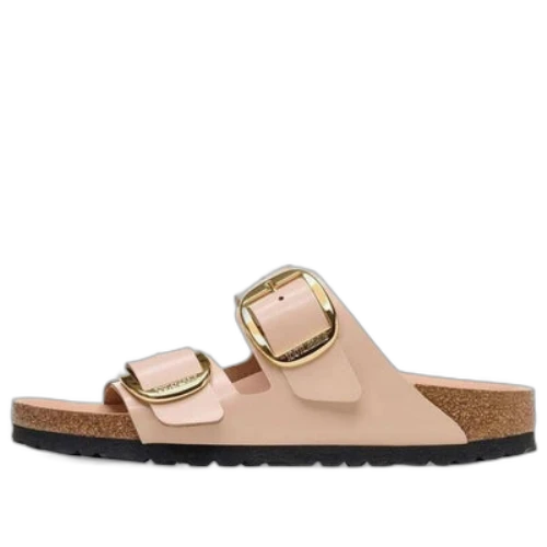 Birkenstock Arizona Big Buckle Nubuk Leather Narrow Fit 'Soft Pink' (Women's)