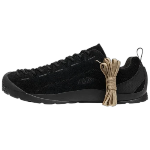 Keen Jasper Hairy Black Black Suede