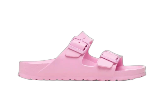 Birkenstock Unisex Arizona Essentials Slide-On Sandal Fondant Pink (Narrow Fit)