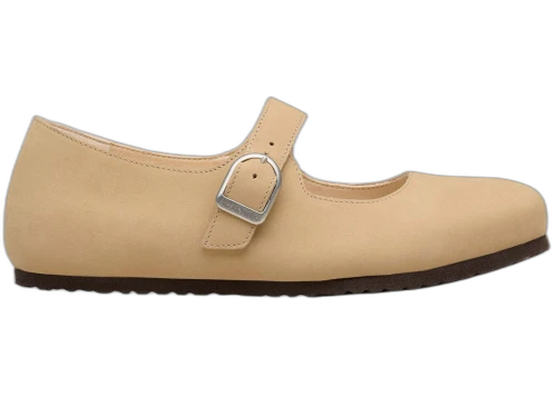 Birkenstock Santa Clarita Nubuck Leather Sandcastle
