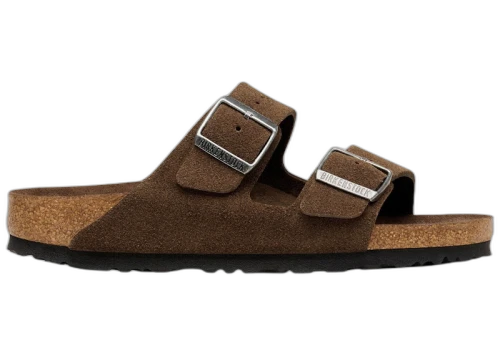 Birkenstock Arizona Soft Footbed Suede Leather Carafe Tonal
