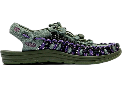 Keen Uneek Leather Henrik Vibskov Green Spring