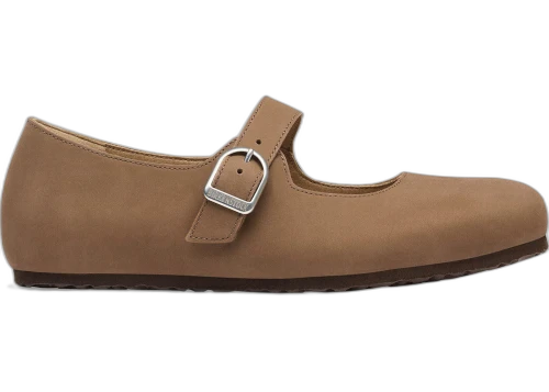 Birkenstock Santa Clarita Nubuck Leather Dark Tea