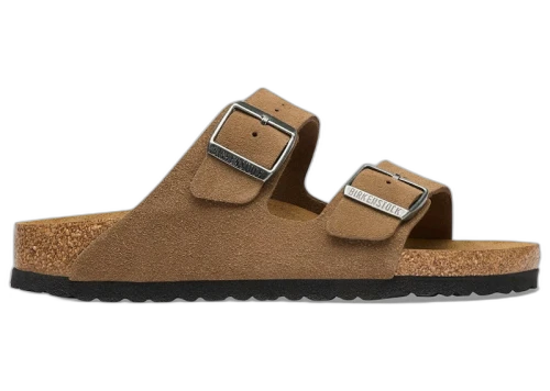 Birkenstock Arizona Suede Leather Dark Tea