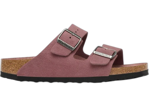 Birkenstock Arizona Soft Footbed Suede Leather Pepper