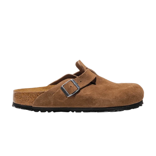 Birkenstock Boston Narrow Sandal 'Dark Tea'