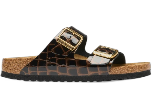 Birkenstock Arizona Leather Black Emboss