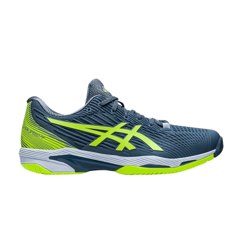 ASICS Solution Speed FF 2 'Steel Blue Hazard Green'