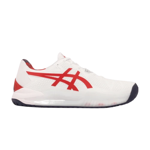 ASICS Gel Resolution 8 LE 'White Classic Red'