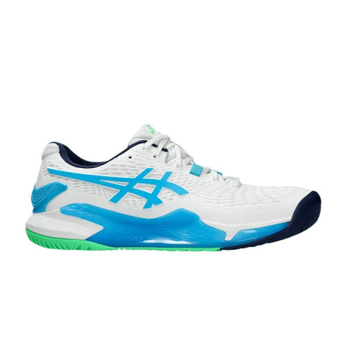ASICS Gel-Resolution 9 White Digital Aqua