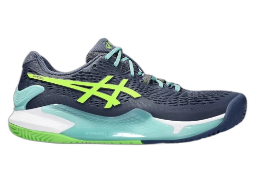 ASICS Gel-Resolution 9 Padel Thunder Blue Electric Lime
