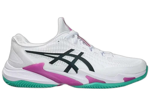 ASICS Court FF 3 Clay White Digital Sakura