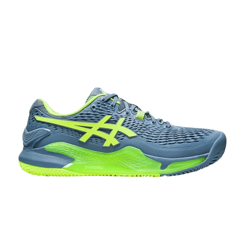 ASICS Gel Resolution 9 Clay 'Steel Blue Hazard Green'