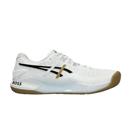 BOSS x Matteo Berrettini x ASICS Gel Resolution 9 Clay 'White Camel' Sample