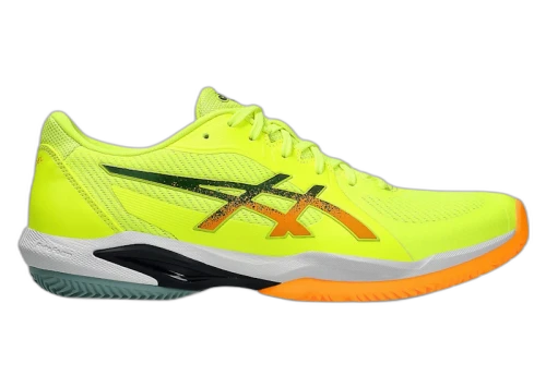 ASICS Solution Swift FF 2 Padel Safety Yellow Stadium Orange