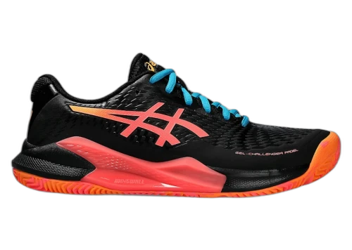 ASICS Gel-Challenger 14 Padel Black Blazing Coral