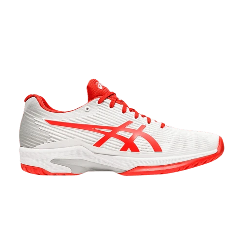 ASICS Solution Speed 'White Fiery Red' (Women's)