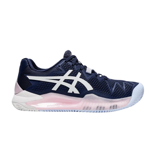 ASICS Gel Resolution 8 Clay 'Peacoat White' (Women's)