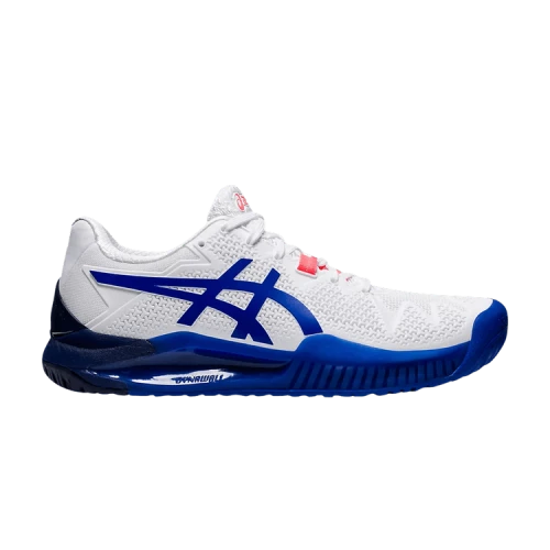 ASICS Gel Resolution 8 'White Lapis Lazuli Blue' (Women's)