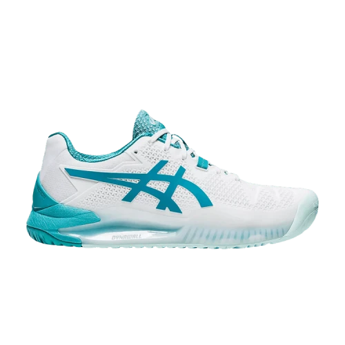 ASICS Gel Resolution 8 Wide 'White Lagoon' (Women's)