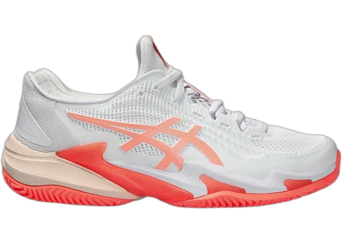 ASICS Court FF 3 Clay White Sun Coral (Women's)