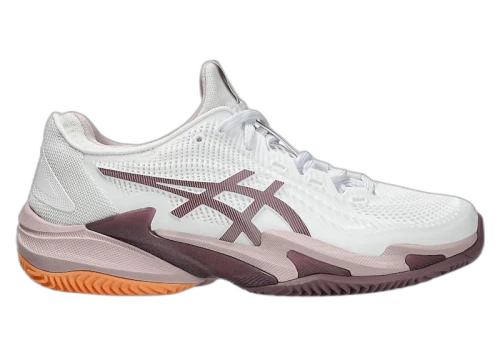 ASICS Court FF 3 Clay White Watershed Rose (Women's)