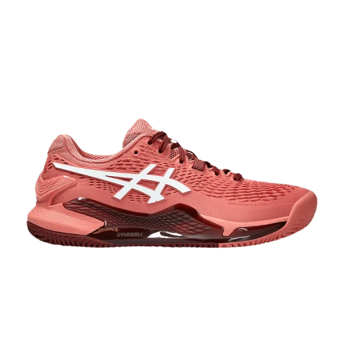 Asics Gel Resolution 9 Clay 'Light Garnet White' (Women's)
