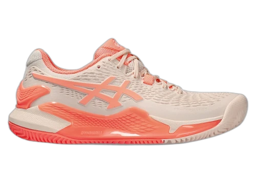 ASICS Gel-Resolution 9 Clay Pearl Pink Sun Coral (Women's)