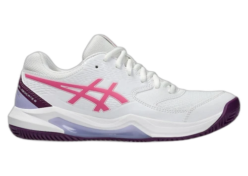 ASICS Gel-Dedicate 8 Padel White Dragon Fruit (Women's)