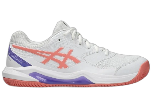 ASICS Gel-Dedicate 8 Padel White Guava (Women's)