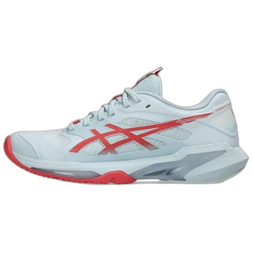 ASICS SOLUTION SPEED FF 4 Low top Tennis Shoes Women's Gray White