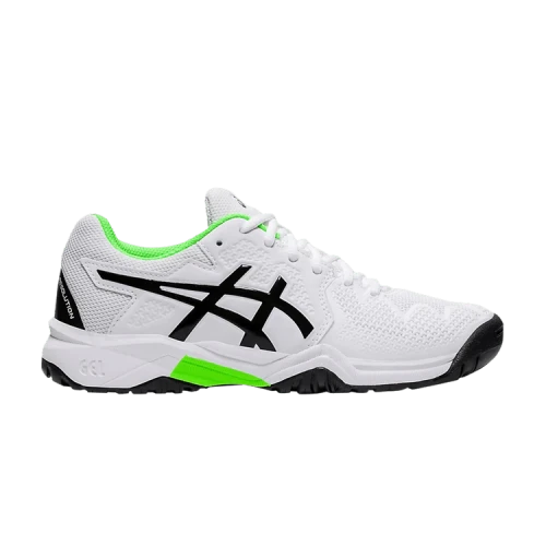 ASICS Gel Resolution 8 GS 'White Green Gecko'
