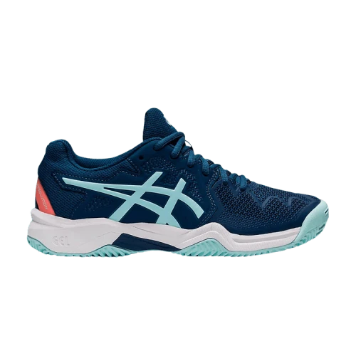 (GS) ASICS Gel Resolution 8 'Light Indigo Clear Blue'