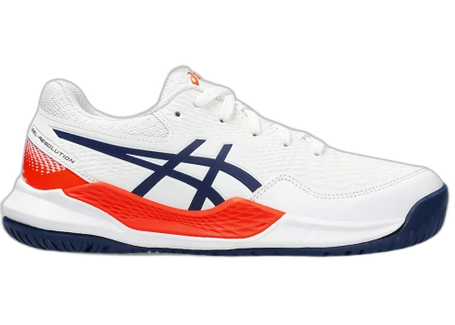 ASICS Gel-Resolution 9 White Blue Expanse (GS)