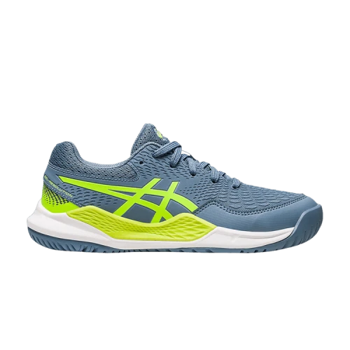 (GS) ASICS Gel Resolution 9 'Steel Blue Hazard Green'