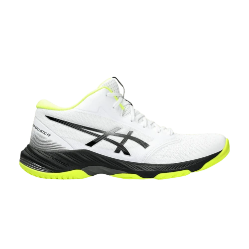 ASICS Netburner Ballistic FF MT 3 'White Gunmetal Lime'