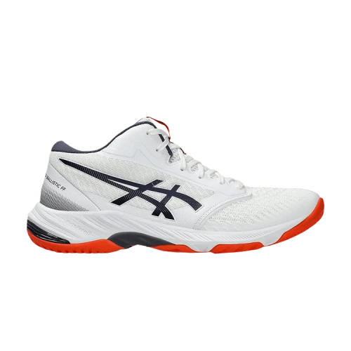 ASICS Netburner Ballistic FF MT 3 White Indigo Fog