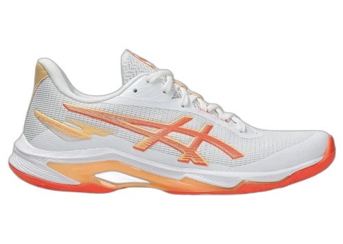 ASICS Netburner Ballistic FF 4 White Vivid Coral (Women's)