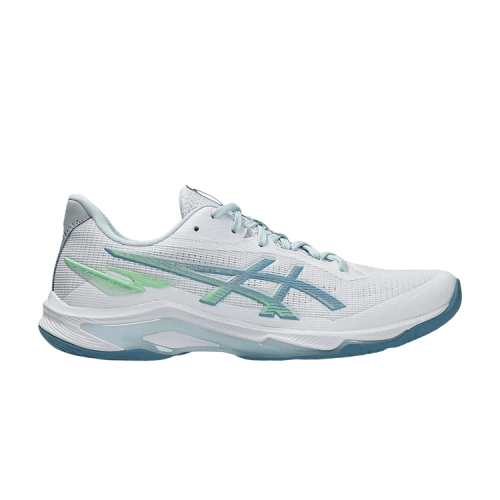 ASICS NETBURNER BALLISTIC FF 4 Breathable Support Volleyball Shoes Unisex White Blue
