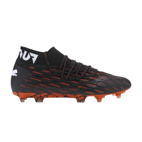 PUMA Future 6.1 Netfit FG AG 'Black Shocking Orange'