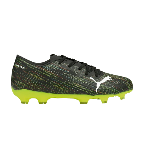 Puma Ultra 2.2 FG AG Black Yellow Alert (GS)