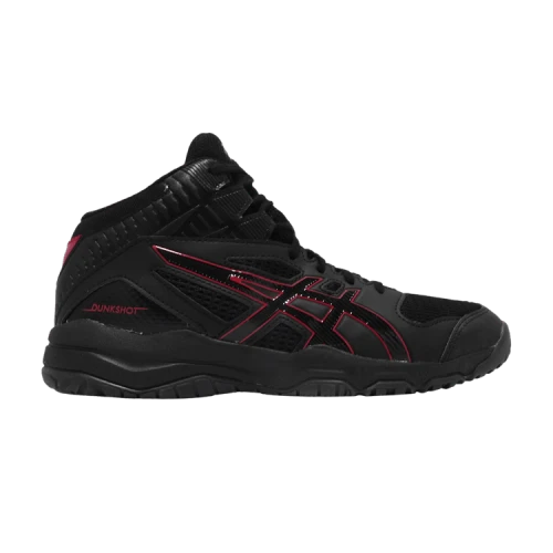 (GS) ASICS Dunkshot MB 9 'Black Red'