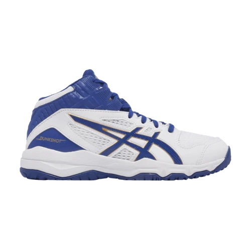 (GS) ASICS Dunkshot MB 9 'White Blue'