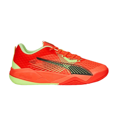 PUMA Eliminate Power Nitro 2 Racquet 'Red Blast Fast Yellow'