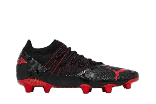 PUMA Batman x Future 1.3 FG AG 'Black High Risk Red'