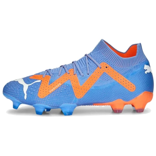Puma Ultra Ultimate FG/AG Blue Glimmer Ultra Orange (Women's)