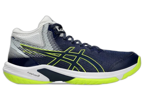 ASICS Beyond FF MT Blue Expanse Safety Yellow