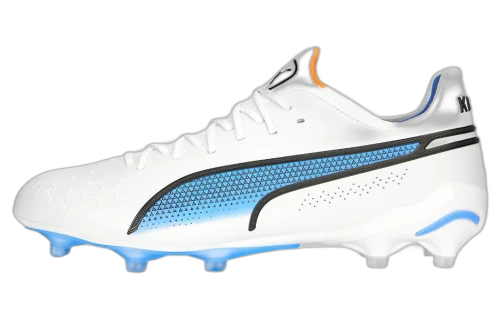 PUMA King Ultimate FG AG 'White Blue' (Women's)